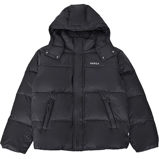 优购VANS范斯男子运动休闲羽绒服VN000RVTBLK