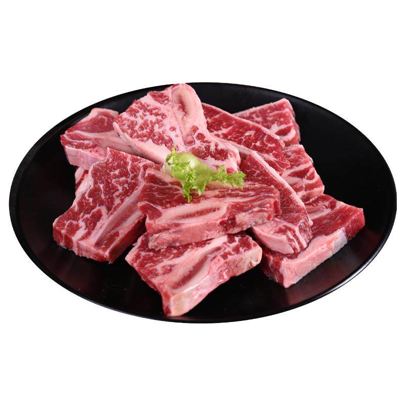 鲜会鲜进口原切谷饲牛仔骨带骨牛牛排