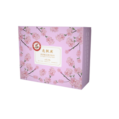 卫生巾棉柔亲肤超薄透气植物护理