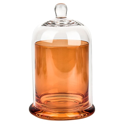 香薰蜡烛玻璃罩精油水晶石