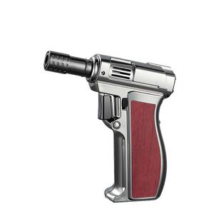 手枪充气打火机防风户外直冲点火器点艾灸焊枪喷火枪雪茄专用气体