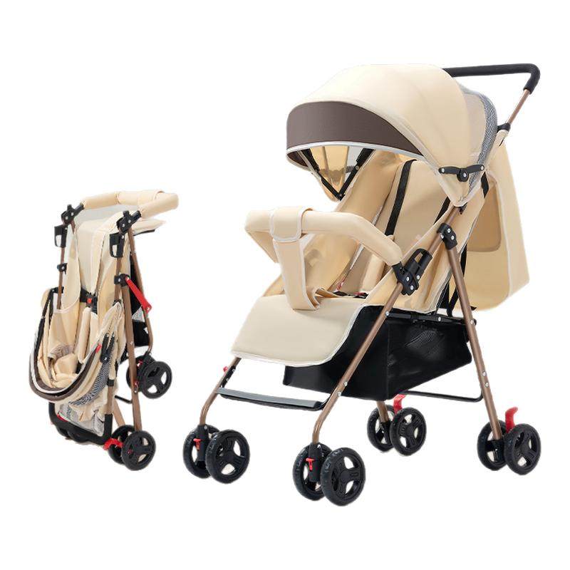 婴儿推车可坐可躺超轻便携可折叠简易手推车新生儿童宝宝遛娃伞车