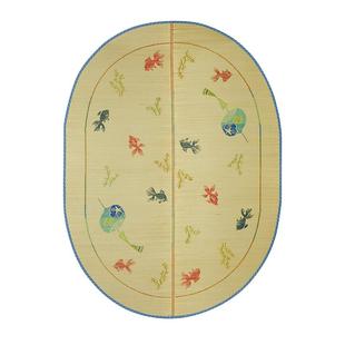 绘家日式蔺草榻榻米地垫子客厅儿童爬爬垫卧室床边毯夏季凉草席垫