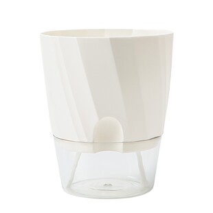 懒人自吸水花盆水培植物器皿绿萝专用线吸吸水盆自动塑料盆栽大号