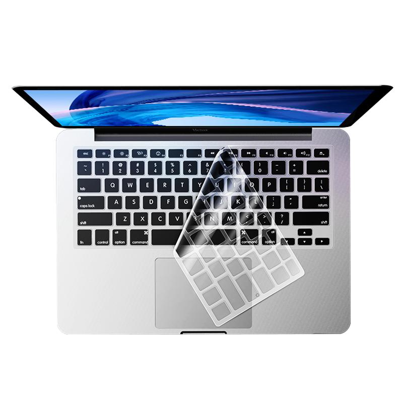适用MacBook键盘膜pro13键盘贴air13.3苹果电脑mac笔记本M1保护膜14防尘罩16寸2021款透明硅胶15超薄全覆盖12