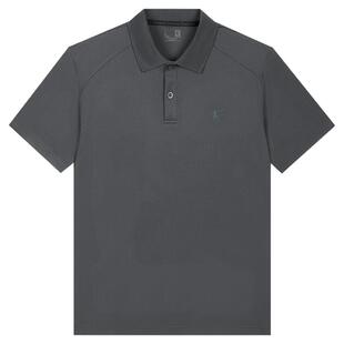 乔丹冰丝polo衫男士夏季新款纯色透气速干短袖T恤户外运动上衣服