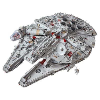 星球大战超大千年隼拼装积木玩具