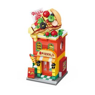 【新品】MINISO名创优品缤纷街景第7季拼装积木儿童玩具生日礼物