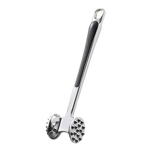 不锈钢松肉锤厨房家用双面拍牛排锤子嫩肉断筋器工具商用敲打神器