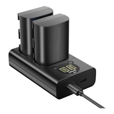 倍量E6相机电池2250实容不虚标