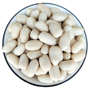 2025生花生仁去皮生花生米花生半粒半颗花生米煮粥炖花生汤打豆浆
