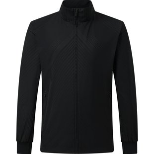 七匹狼夹克男士2026新款秋冬季休闲立领外套痞帅黑色工装户外男装