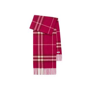 【24期免息】BURBERRY 格纹羊绒围巾 多色