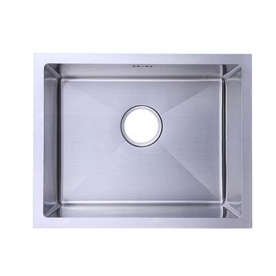 不锈钢圆形洗菜单槽加厚厨房水槽