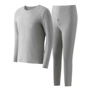 BYFORD/百富男士秋衣秋裤棉莫保暖内衣套装薄透气亲肤MW33832/33