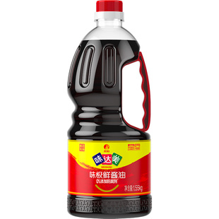 欣和味达美味极鲜酱油特级生抽1.55kg 鲜味酱油家用炒菜凉拌提鲜