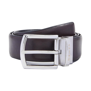 DENTS男士旋转扣英伦双色两用真皮皮带腰带 8-1094礼盒装