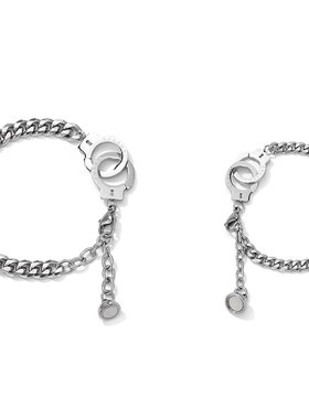 刻字磁吸可调节古巴链