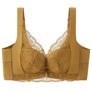 大胸显小胸内衣女薄款防下垂全罩杯上托聚拢收副乳调整型舒适文胸