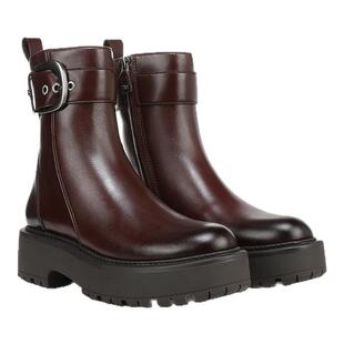 SAM EDELMAN山姆爱德曼冬新复古厚底增高皮带扣骑士短靴BRAXTON