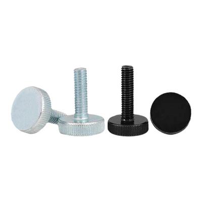 m3m4m5m6泰展蓝白平头滚花手螺丝