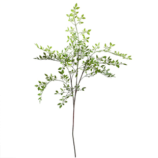 仿真花假花摆设客厅网红花束豆叶南天竹仿真绿植假植物装饰摆件