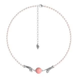 PEARLONA巴洛克珍珠创世纪粉女王贝珠项链锁骨链卓沅张永博同款