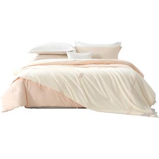 水星家纺被子100蚕丝被冬被轻奢二合一被芯四季青桑有机蚕丝礼盒