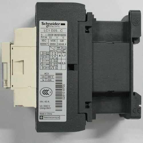 议价施耐德接触器LC1D38BDC 线圈电压直流 24V 电流38A现货销售