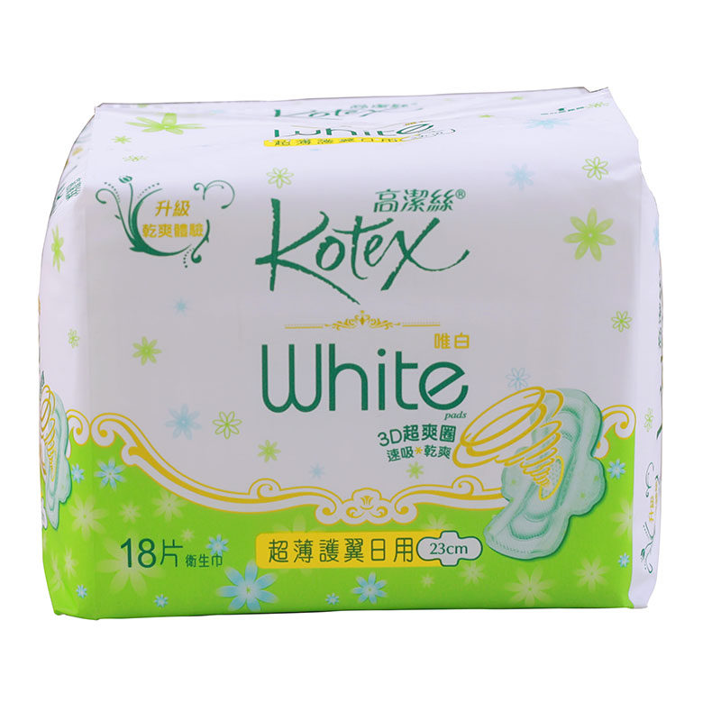 港货澳门购高洁丝卫生巾唯白超薄