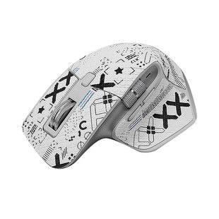 适用罗技Master3S鼠标防滑贴全包超薄吸汗贴纸master4耐磨保护贴