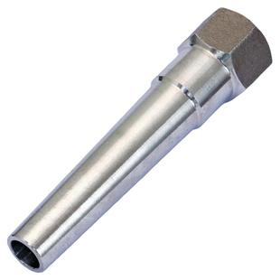 洪润304不锈钢加长高压直射洗车罐车水泵养殖场冲洗水枪喷头喷嘴