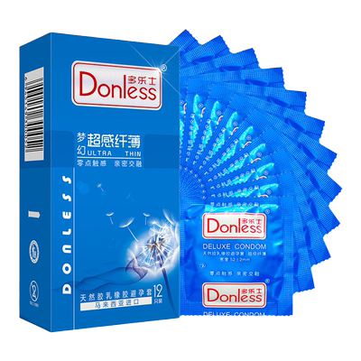 多乐士避孕套(超感纤薄)12+4只赠品正品超薄裸入旗舰店超秘恋tt