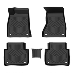 GPLUS适用于奥迪A4L17-24款专车专用TPE汽车脚垫美尼斯毯面无味