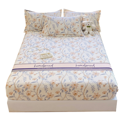 加厚全棉老粗布加高床笠吸湿排汗