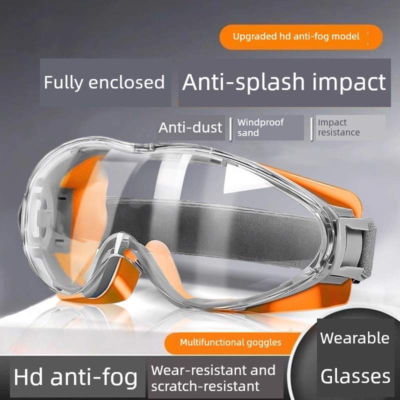 护目镜，劳动保护，工业防尘，特殊研磨和切割，防飞溅，防风，防