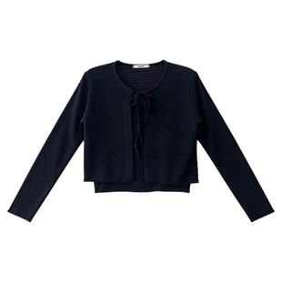 蕾丝纹理感吊带针织开衫两件套女26春夏韩系ins套装post*r