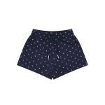 Amoeba韩系复古满印波点休闲百搭短裤女夏季美式运动学院风三分裤