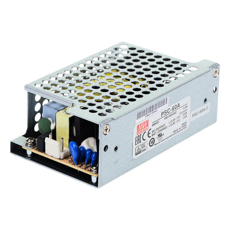 明纬60b-c电池ups功能机壳型电源