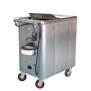 自动进水药包毛巾蒸箱蒸汽毛巾车加热柜美容美发足浴湿毛巾消毒柜