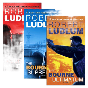 英文原版小说 Jason Bourne 谍影重重3册 John Grisham约翰·格里森姆 The Bourne Identity/Supremacy/Ultimatum 英文版 进口书籍