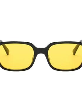 ins风方形显瘦防紫外线墨镜男女