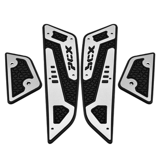 适用本田25款PCX160脚踏板脚踏护杠铝合金防滑脚踩板垫脚改装配件