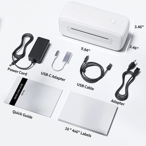 PhomemoPM-246-S跨境电商打单机热敏纸快递打印机单面快递单机