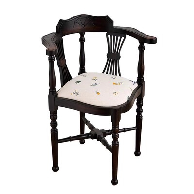 法式复古三角椅中古家用餐椅