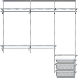 阁美特金属衣柜开放式衣帽间小户型省空间定制柜子帘遮挡拉帘防尘