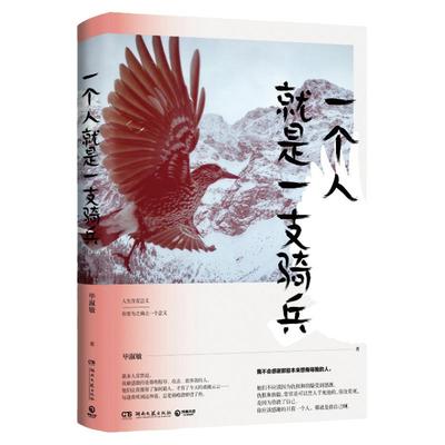 【新华书店】一个人就是一支骑兵 毕淑敏文集温润幸福系列 恰到好处的幸福姐妹篇 青春文学散文随笔 温暖心灵的女性励志读物