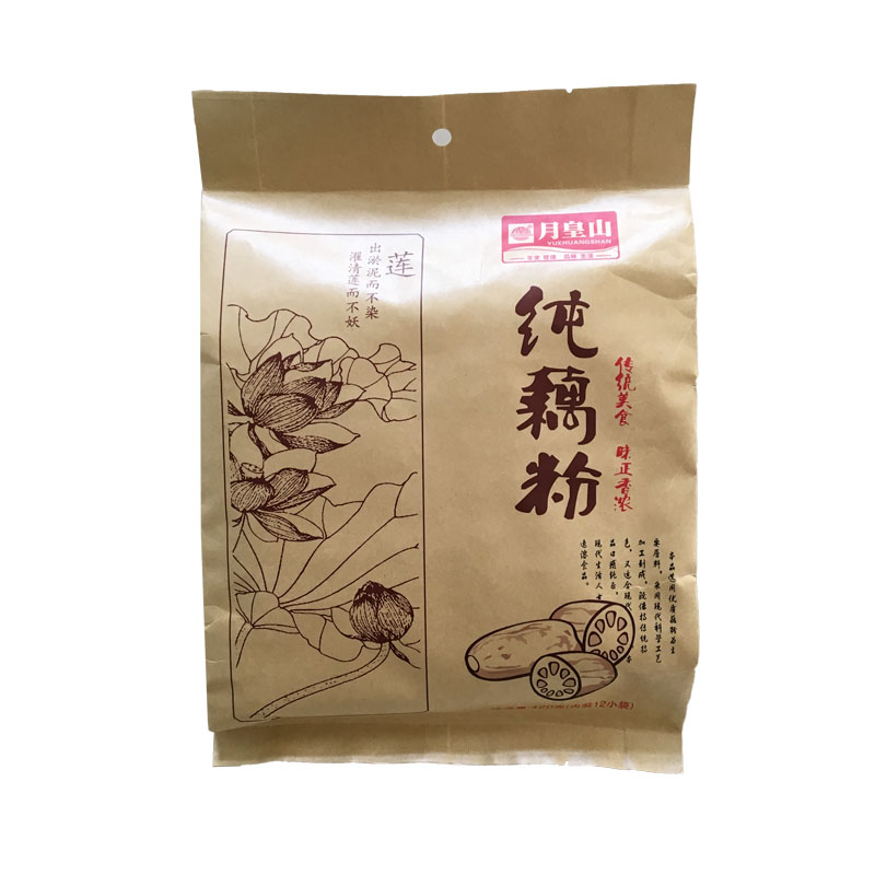 月皇山纯藕粉羹2026产即食健康营养早餐冲饮品320g新货