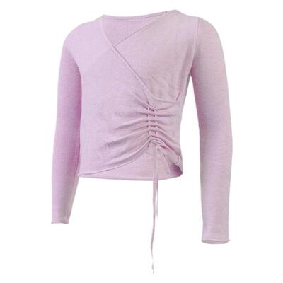 柔软保暖毛衣儿童舞蹈外套三沙