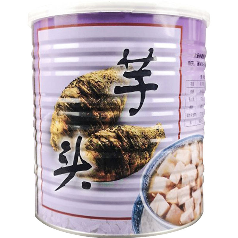 名忠芋头罐头3kg【整箱249.99】